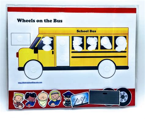 Wheels On The Bus Printables